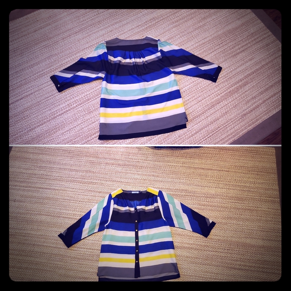 Cynthia Rowley front button top